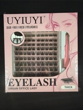 UYIUYI Glue-Free False Eyelashes Set Urban Office Lady-TikTok Viral!